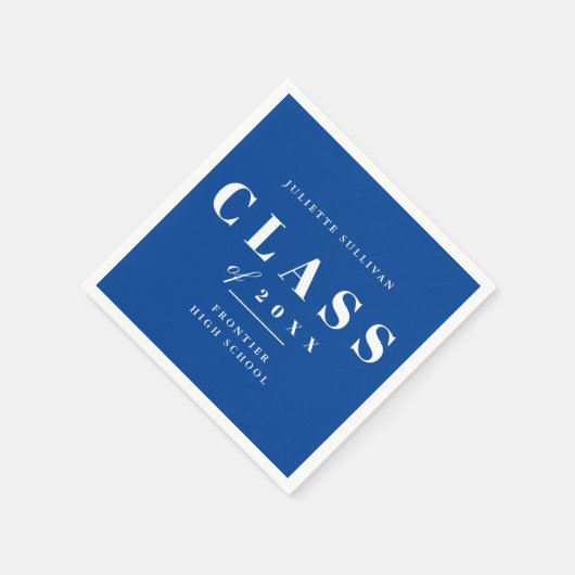 Serviette En Papier Fête de graduation minimale (Coin)