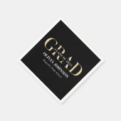 Serviette En Papier Fête de graduation minimale (Coin)