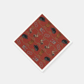 Serviette En Papier Fête de grange cowboy (Coin)