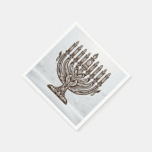 Serviette En Papier Fête de Hannukah (Coin)