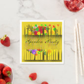 Serviette En Papier Fête de jardin (En situation)