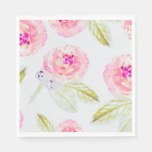 Serviette En Papier Fête de Jardin de Mariage dans le Style Français