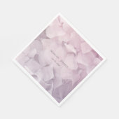 Serviette En Papier Fête de jardin hydrangée rose vif (Coin)