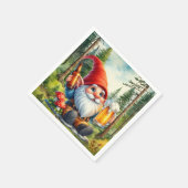 Serviette En Papier fête de la bière cool gnome (Coin)