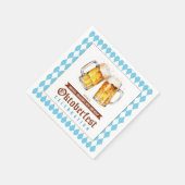 Serviette En Papier Fête de la bière Oktoberfest fête d'anniversaire (Coin)