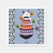 Serviette En Papier Fête de la Boo Day de Ghostile (Devant)