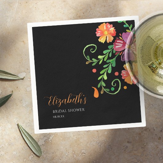 Serviette En Papier Fête de la Fête des mariées Morte