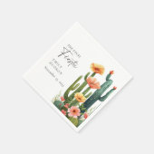 Serviette En Papier Fête de la Fiesta Cactus (Coin)