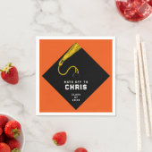 Serviette En Papier Fête de la graduation 2025 (En situation)