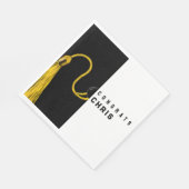 Serviette En Papier Fête de la graduation 2025 (Coin)