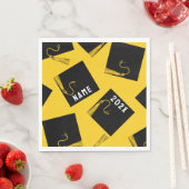 Serviette En Papier Fête de la graduation 2025 (En situation)