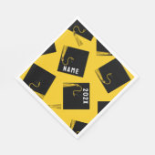 Serviette En Papier Fête de la graduation 2025 (Coin)