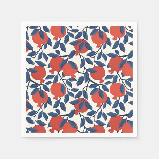 Serviette En Papier Fête de la grenade (Devant)