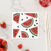 Serviette En Papier Fête de la laine de pastèque de quelque manière qu (En situation)