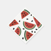 Serviette En Papier Fête de la pastèque de quelque façon que vous la d (Coin)