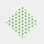 Serviette En Papier Fête de la Saint-Patrick shamrock (Coin)