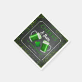 Serviette En Papier Fête de la Saint-Patricks (Coin)