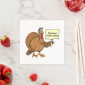 Serviette En Papier Fête de la Turquie (En situation)