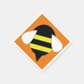 Serviette En Papier Fête de l'abeille (Coin)