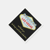 Serviette En Papier Fête de Las Vegas (Coin)