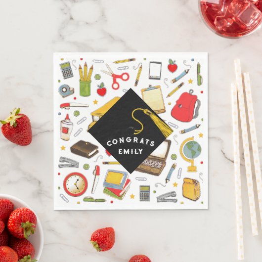 Serviette En Papier Fête de l'enseignant (En situation)