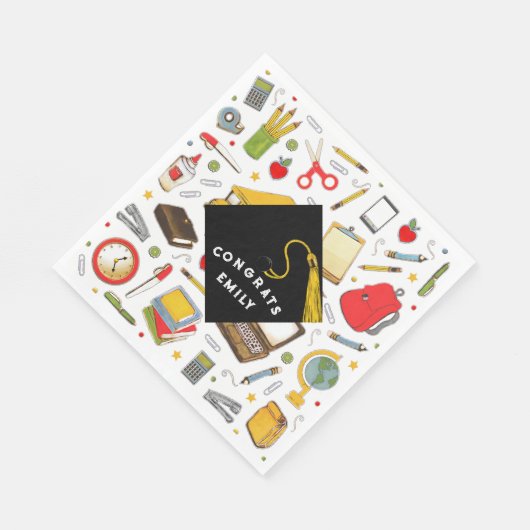 Serviette En Papier Fête de l'enseignant (Coin)