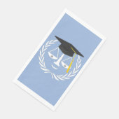 Serviette En Papier Fête de l'enseignement de droit (Coin)