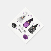 Serviette En Papier Fête de l'Halloween | Gnome Éffrayante (Coin)