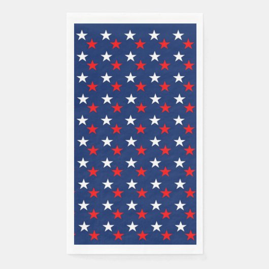 Serviette En Papier Fête de l'Indépendance/4 juillet (Devant)