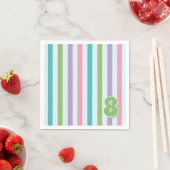 Serviette En Papier Fête de Maison Gonflable (En situation)