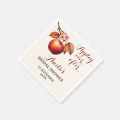 Serviette En Papier Fête de mariage Appley Ever After Automne (Coin)