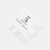 Serviette En Papier Fête de mariage avec gâteau (Coin)