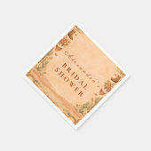 Serviette En Papier Fête de mariage champêtre Cowgirl (Coin)