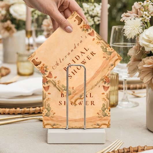 Serviette En Papier Fête de mariage champêtre Cowgirl