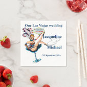 Serviette En Papier Fête de mariage de Las Vegas (En situation)