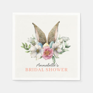Serviette En Papier Fête de mariage Floral Bunny Ear