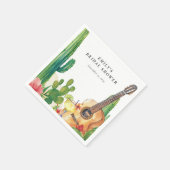 Serviette En Papier Fête de mariage floral Fiesta Cactus (Coin)