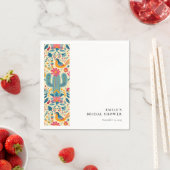 Serviette En Papier Fête de mariage florale Fiesta mexicaine (En situation)