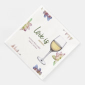 Serviette En Papier Fête de mariage Love is brewing (Coin)