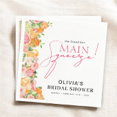 Serviette En Papier Fête de mariage Main Squeeze Citrus
