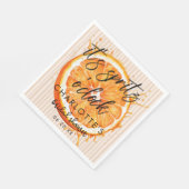 Serviette En Papier Fête de mariage personnalisée Amour à premier Spri (Coin)