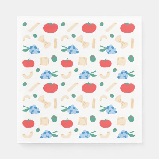 Serviette En Papier Fête de mariage Thats Amore Pâtes  (Devant)