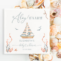 Fête de Naissance de Garçon Ohé Bateau de Voile Na