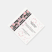 Serviette En Papier Fête de naissance Fleurs de cerisier Sakura Spring (Coin)
