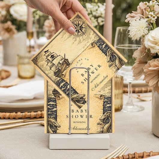 Serviette En Papier Fête de naissance pirate de conte classique