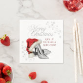 Serviette En Papier Fête de Noël (En situation)