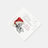 Serviette En Papier Fête de Noël (Coin)