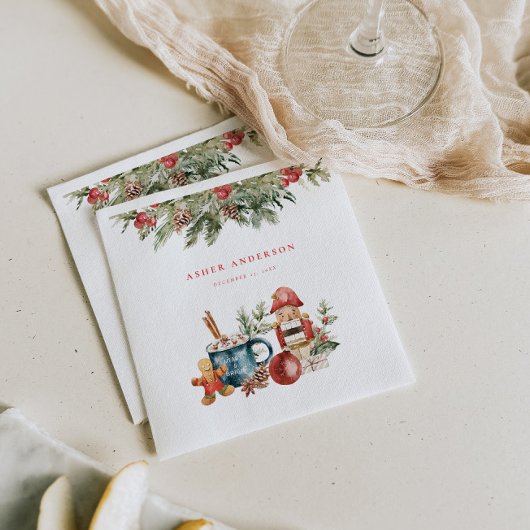 Serviette En Papier Fête de Noël