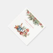Serviette En Papier Fête de Noël (Coin)