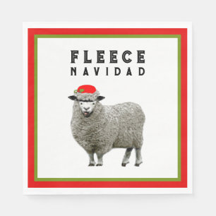 Serviette En Papier Fête de Noël amusante